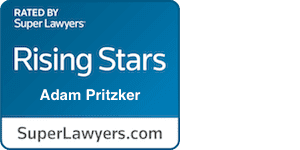 Rated by Super Lawyers: Rising Stars: Adam Pritzker badge