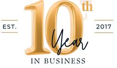 Celebrating 10 years in business, established 2017